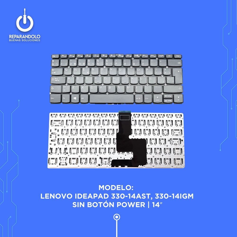 TECLADO-Lenovo-Ideapad-330-14AST,-330-14IGM,-330-14IKB-–-Sin-Botón-Power-14